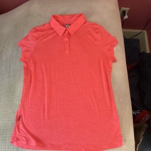 Icebreaker Cool-Lite Merino Blend Polo Top, Women's XL, NWOT